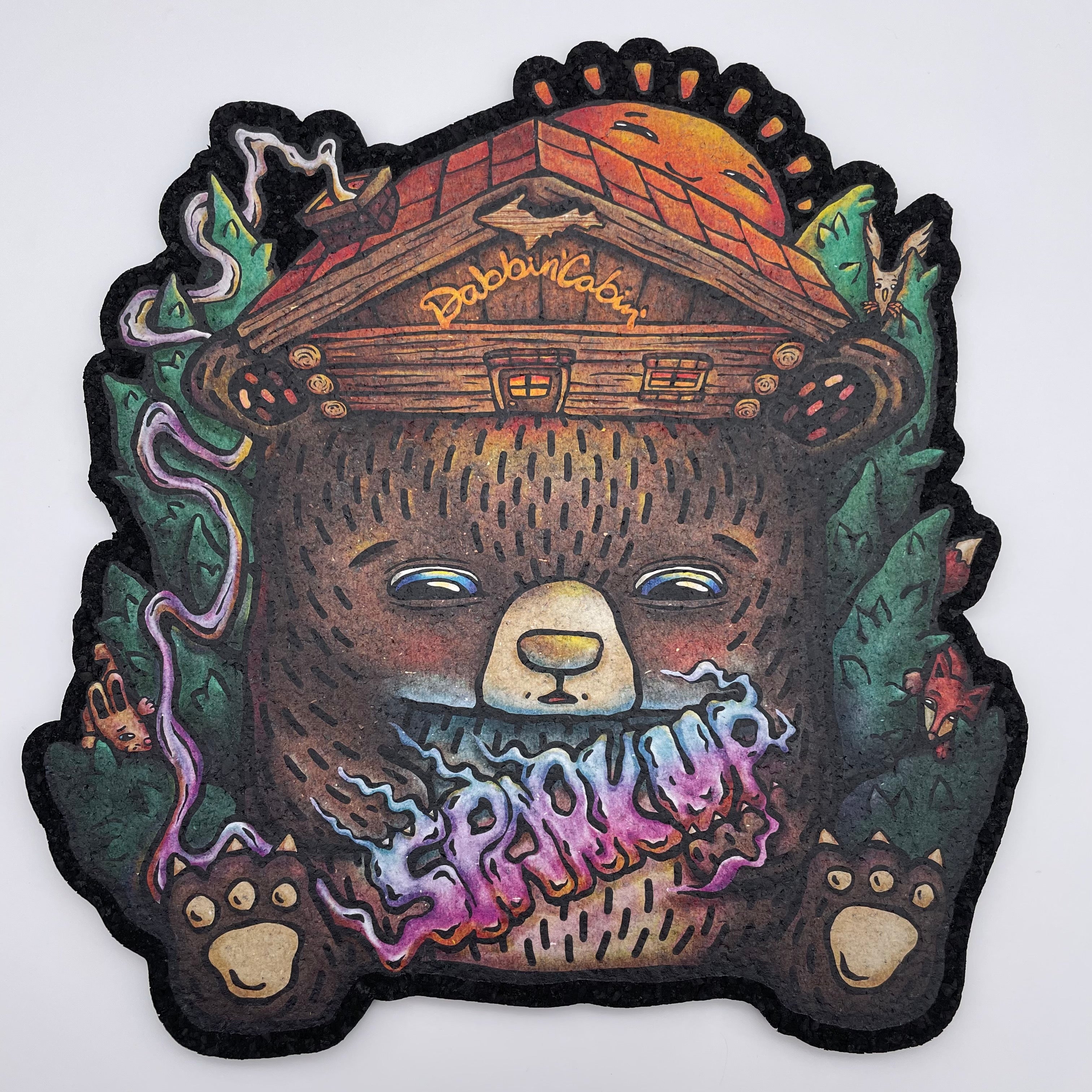 Dabbin' Cabin Moodmat